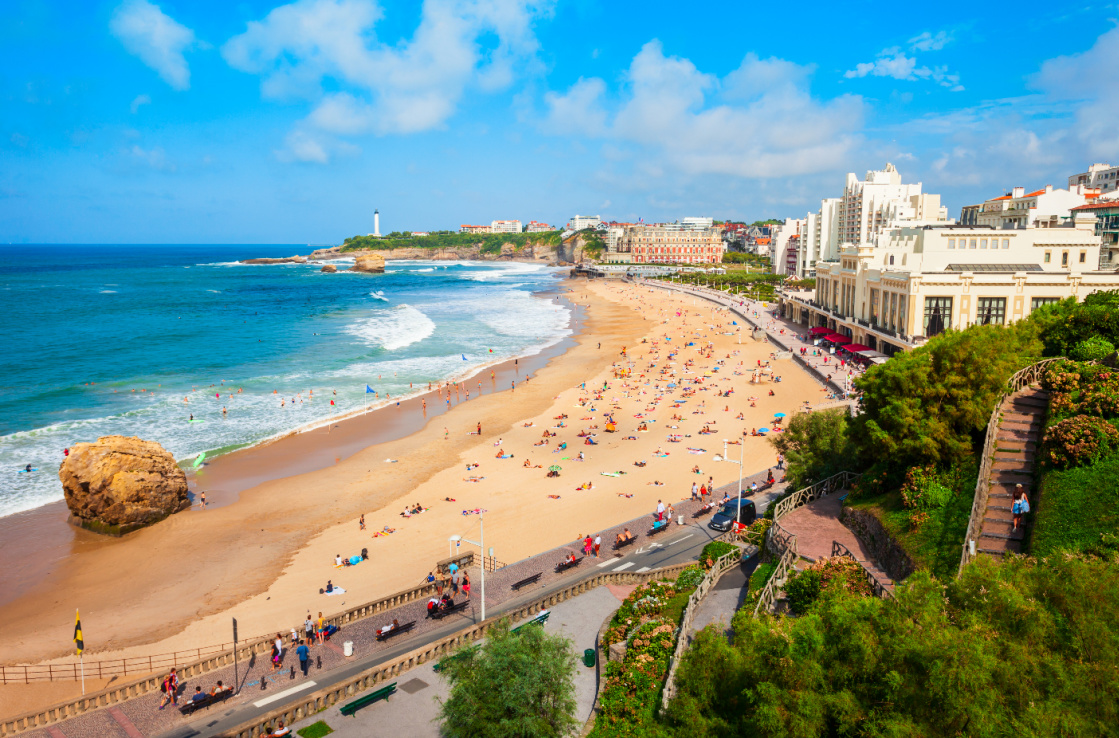 beach at Grand Plage